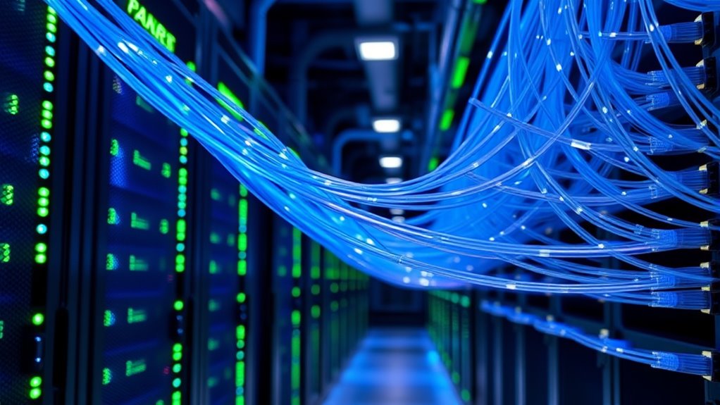 fiber optics enable fast data transfer