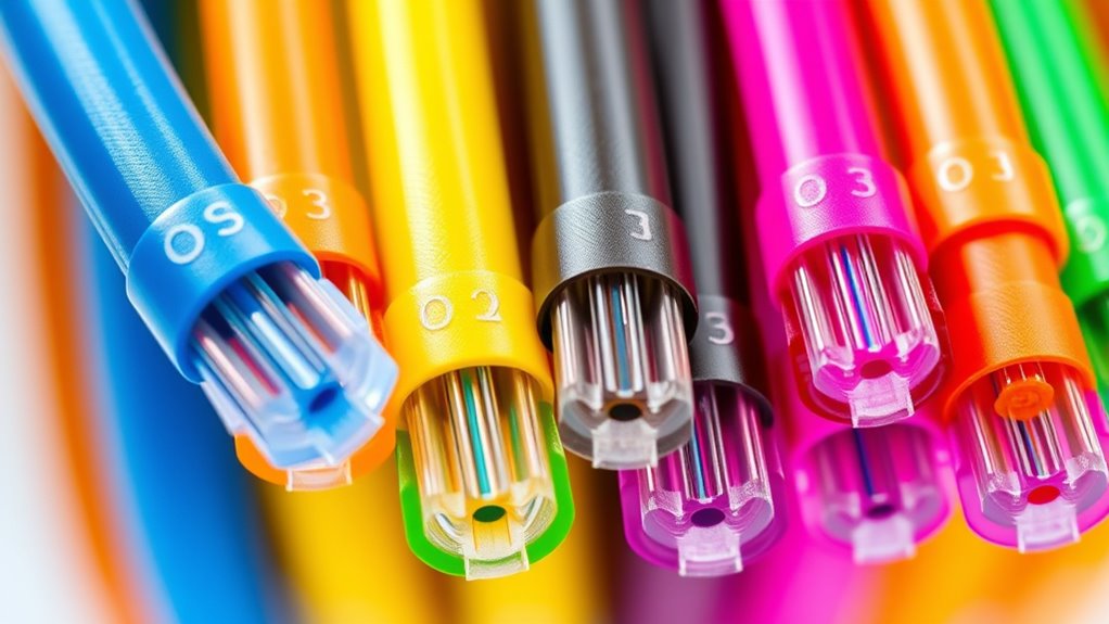 fiber types handling installation