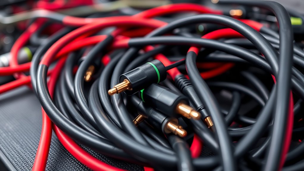 high quality shielded audio cables