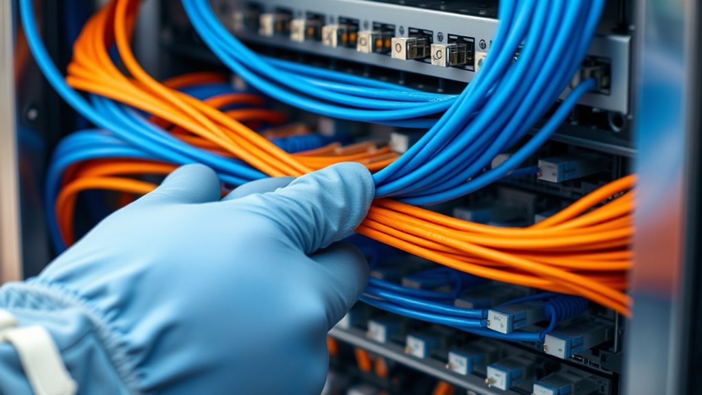 high speed fiber enhanced cabling