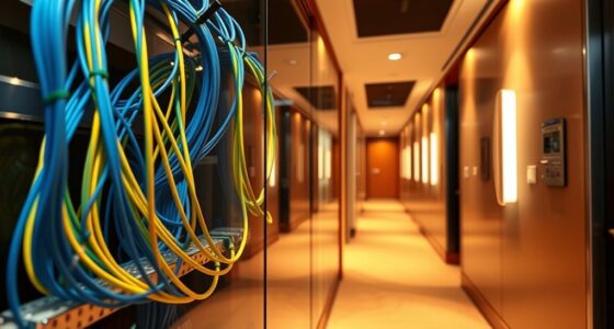 hotel network infrastructure wiring