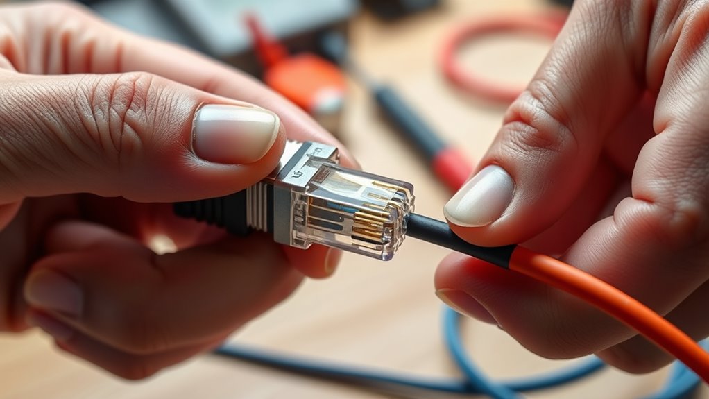how to crimp rj45