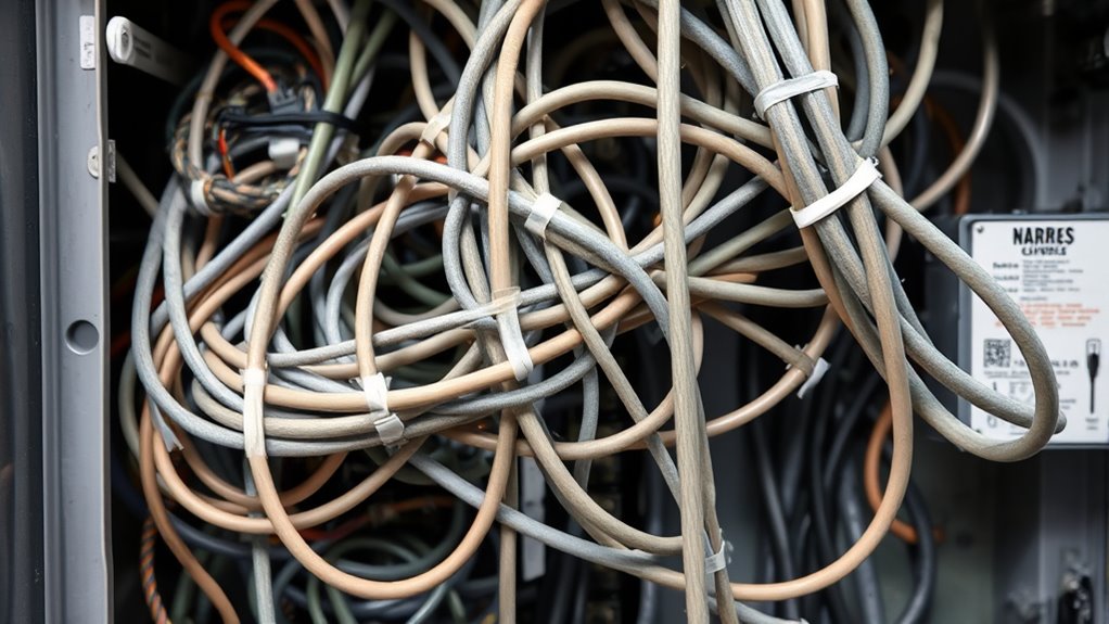 ignoring proper cable practices