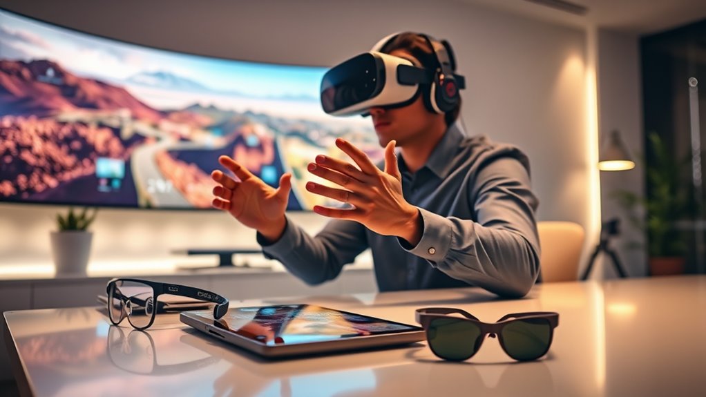 immersive vr hardware integration