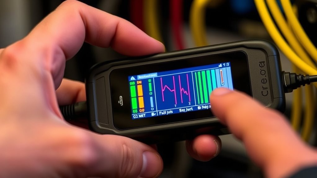 interpreting cable tester signals