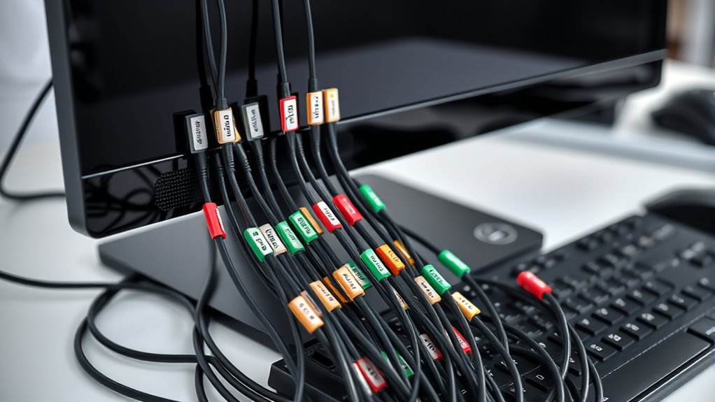 labeling cables is unnecessary