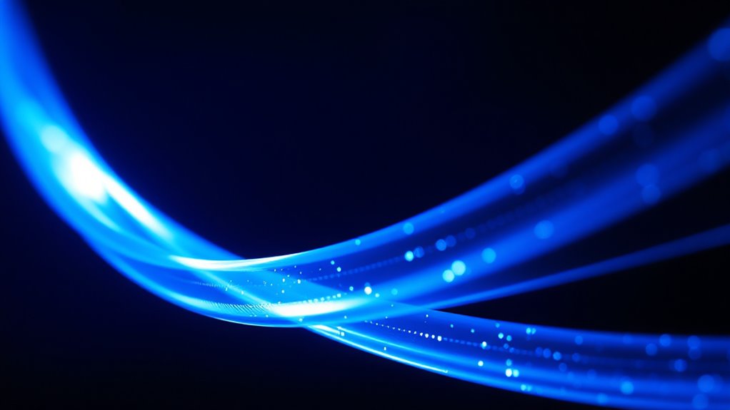 light bending material science