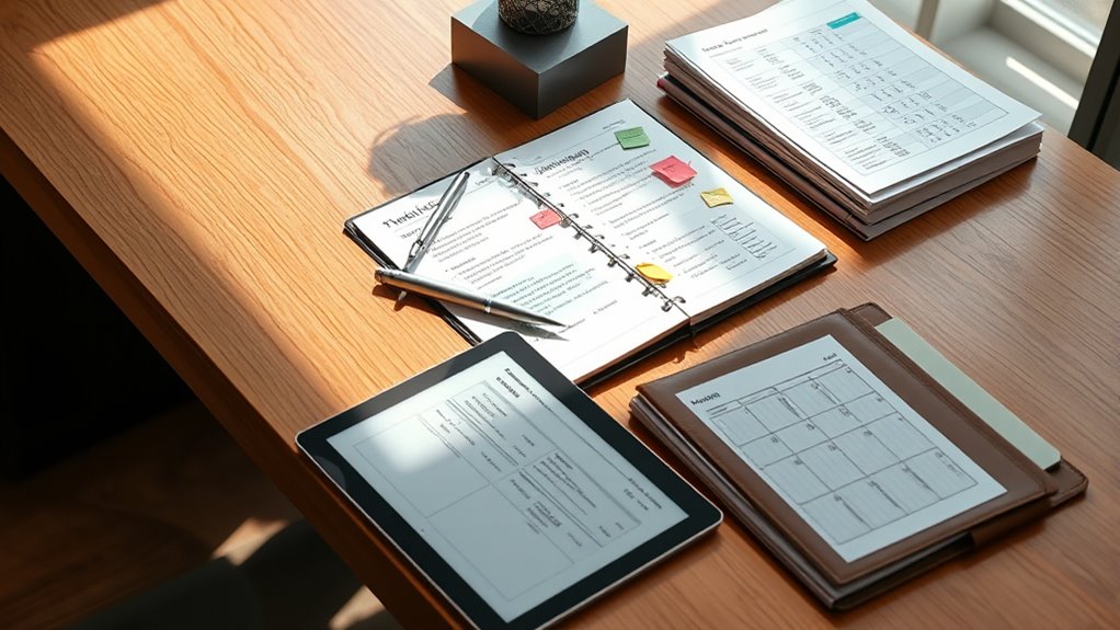 maintaining planning documentation properly