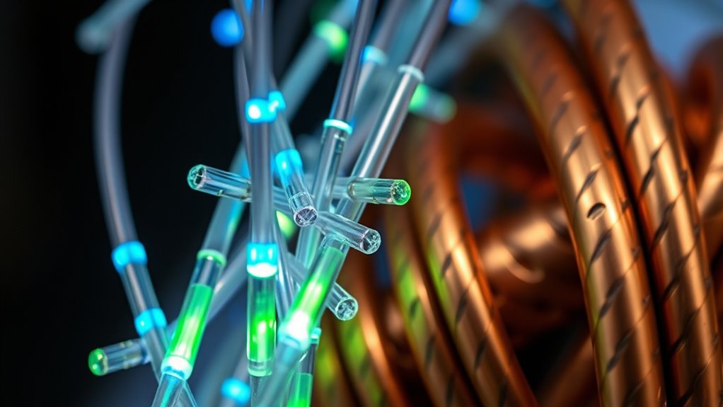 mixing fiber and copper