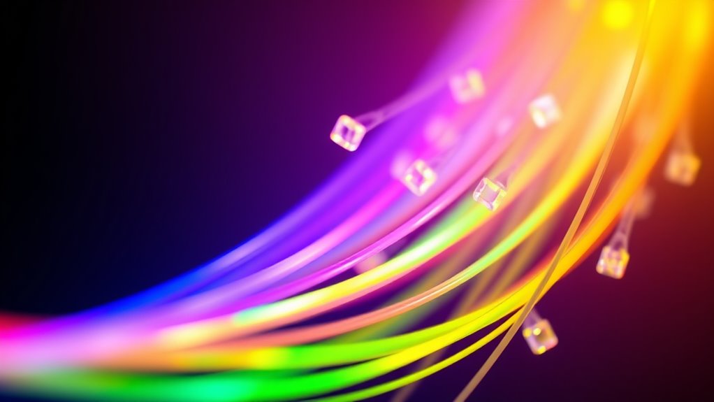 multiple wavelength data transmission