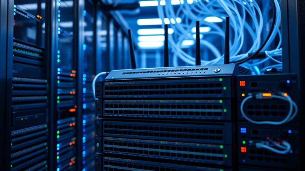 network devices communicate efficiently