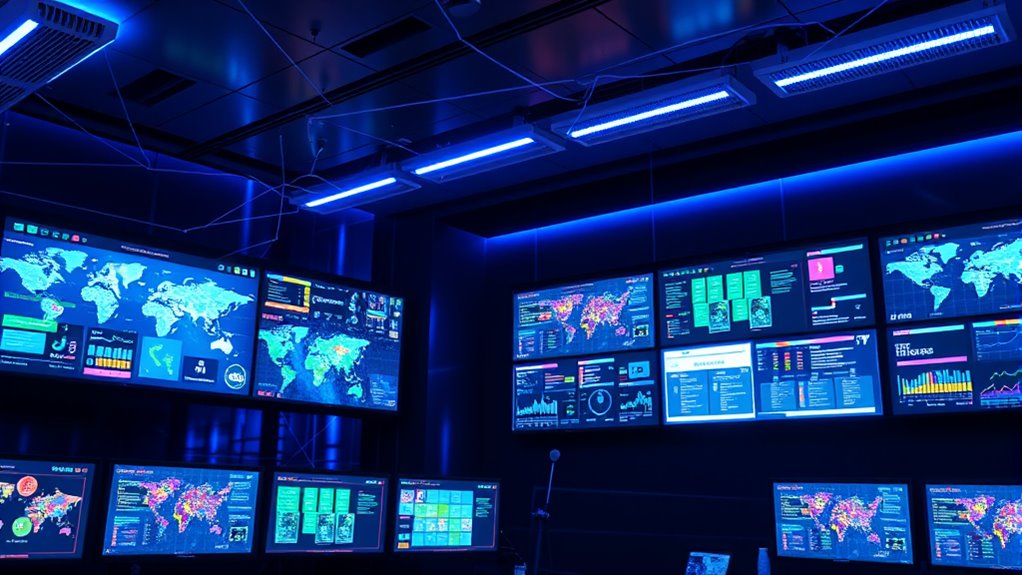 networking digital signage displays