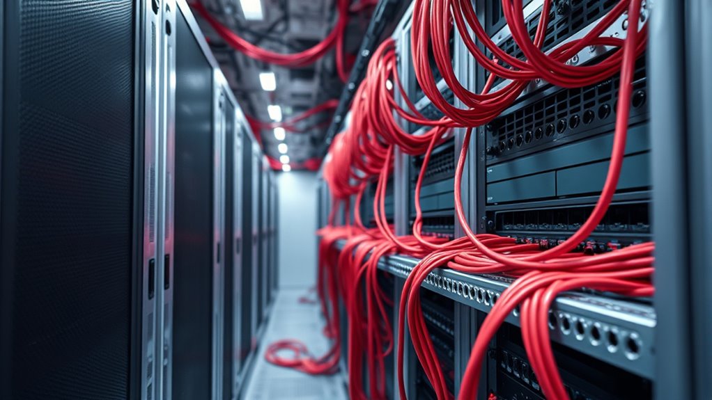 organized cables improve airflow