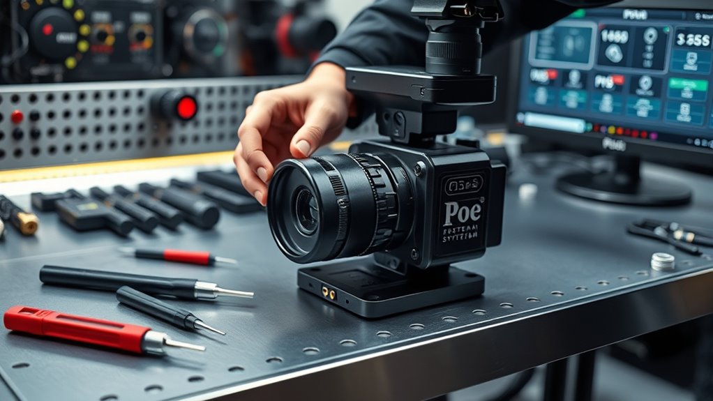 proper camera network setup