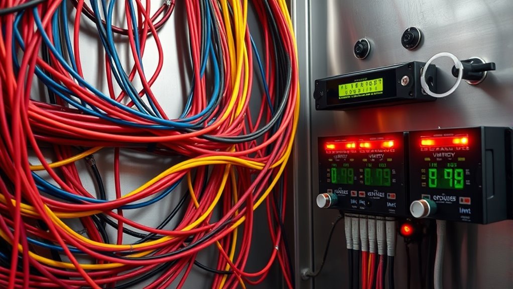 renewable energy cable setup