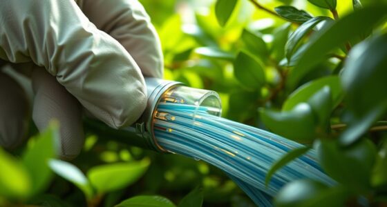 secure fiber optic tapping