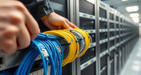 secure network cable installation