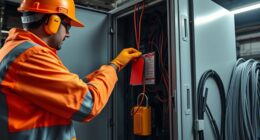 secure power before maintenance