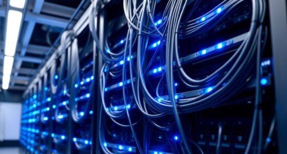 small scale data center wiring