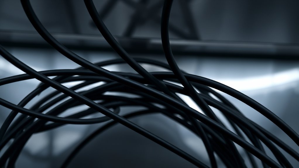 unused high capacity network cables