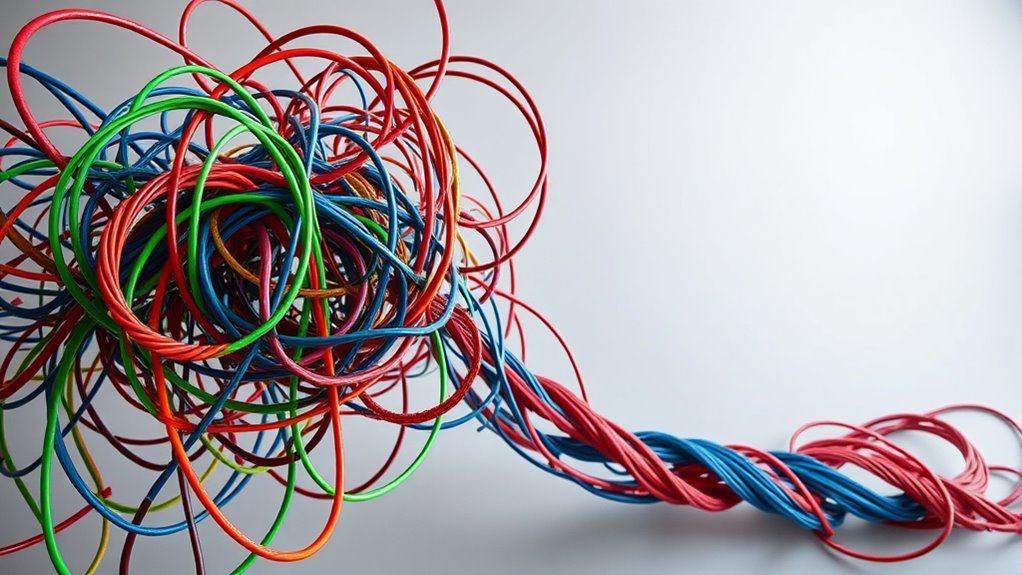 upcycling cables into art