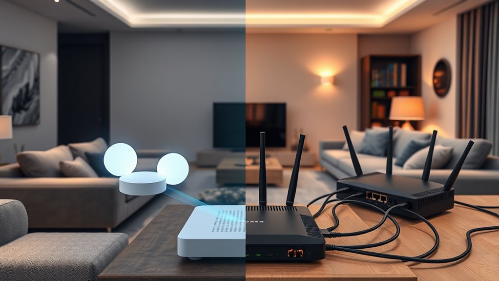 wireless versus wired connectivity