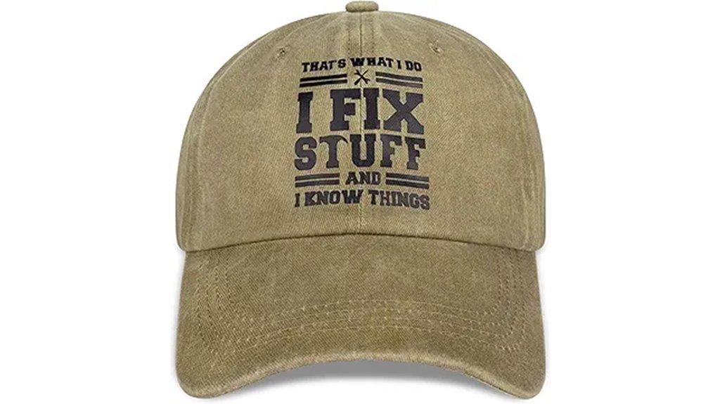 adjustable cotton men s cap