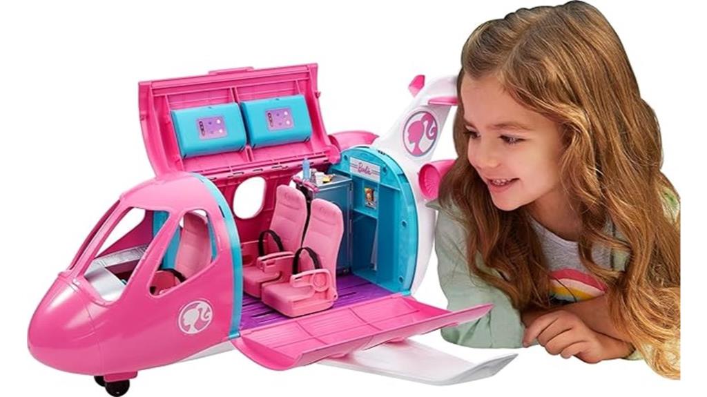 barbie airplane playset