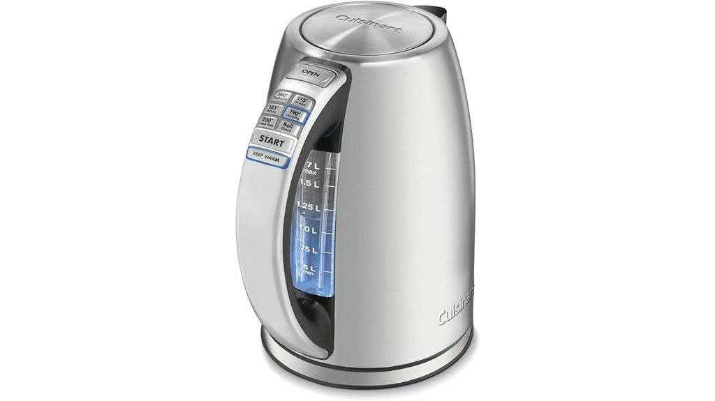 cuisinart perfectemp electric kettle