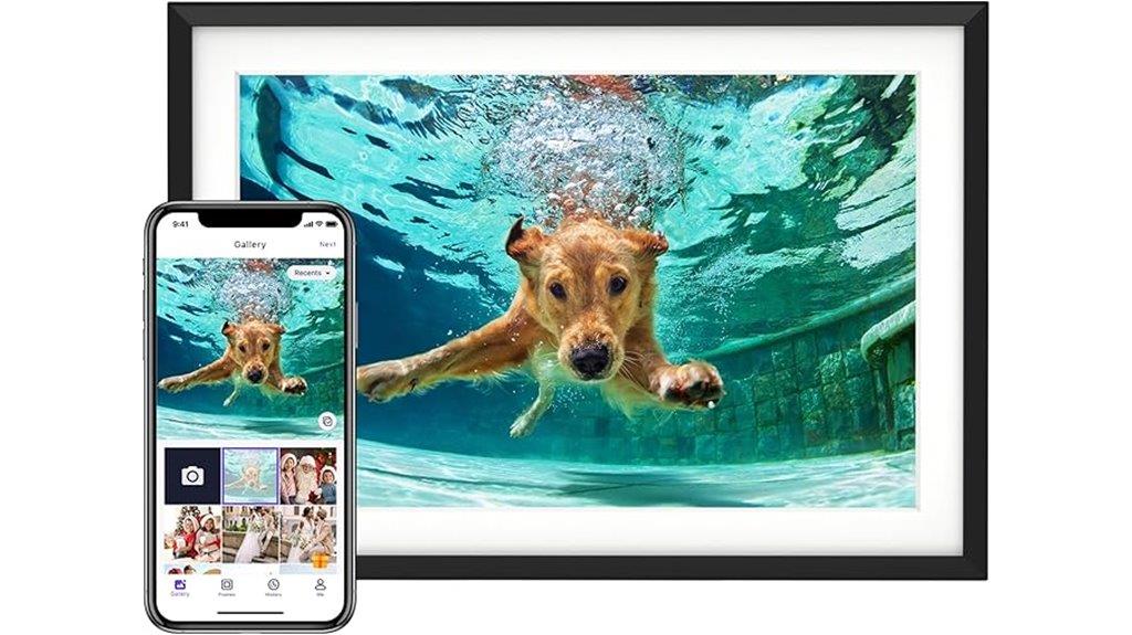 digital 10 1 frame 32gb storage