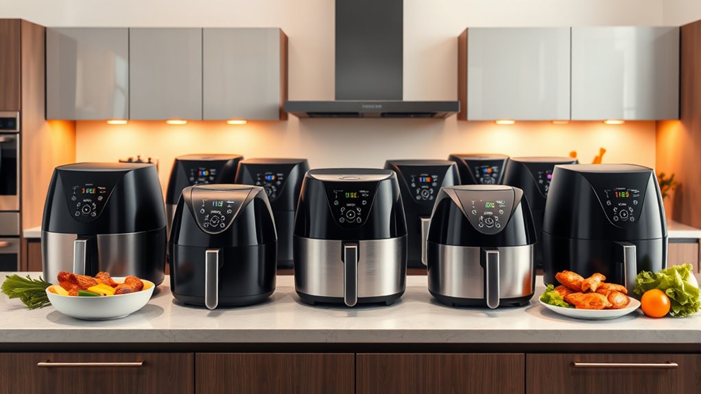 large family air fryer options