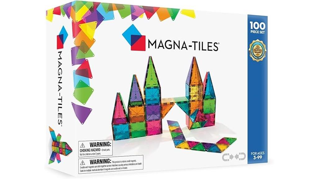 magnetic building block set