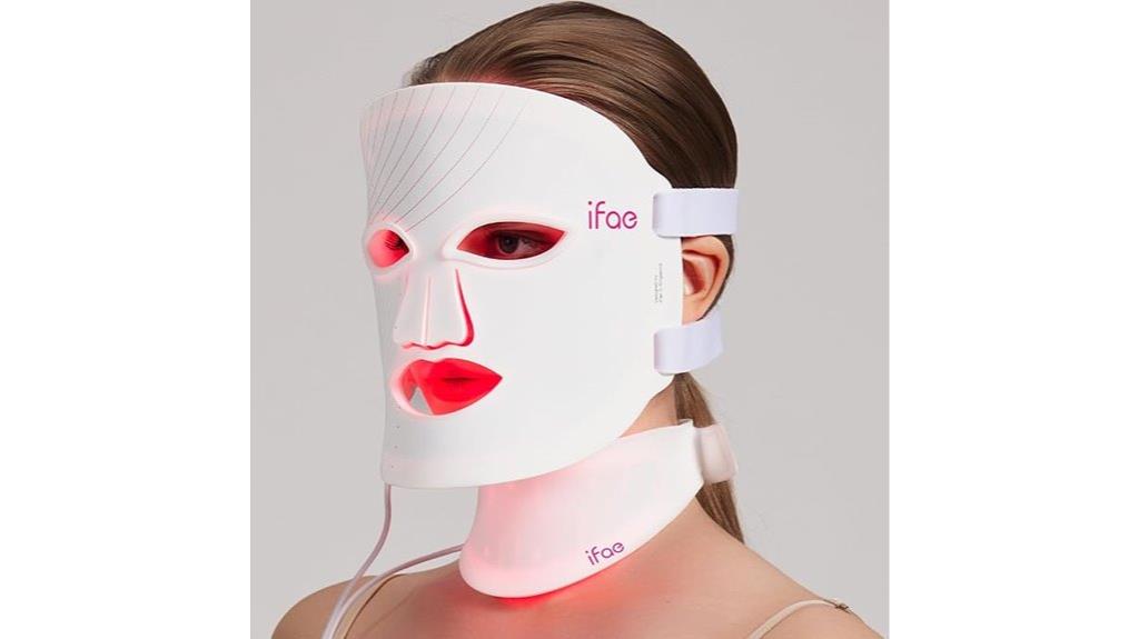 multi color led facial mask