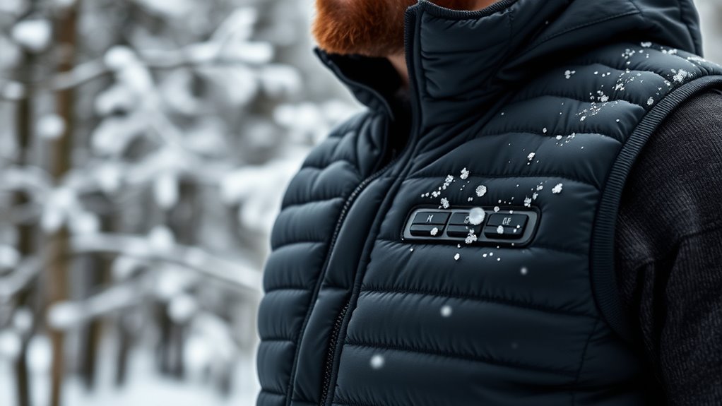 optimal heated vest features