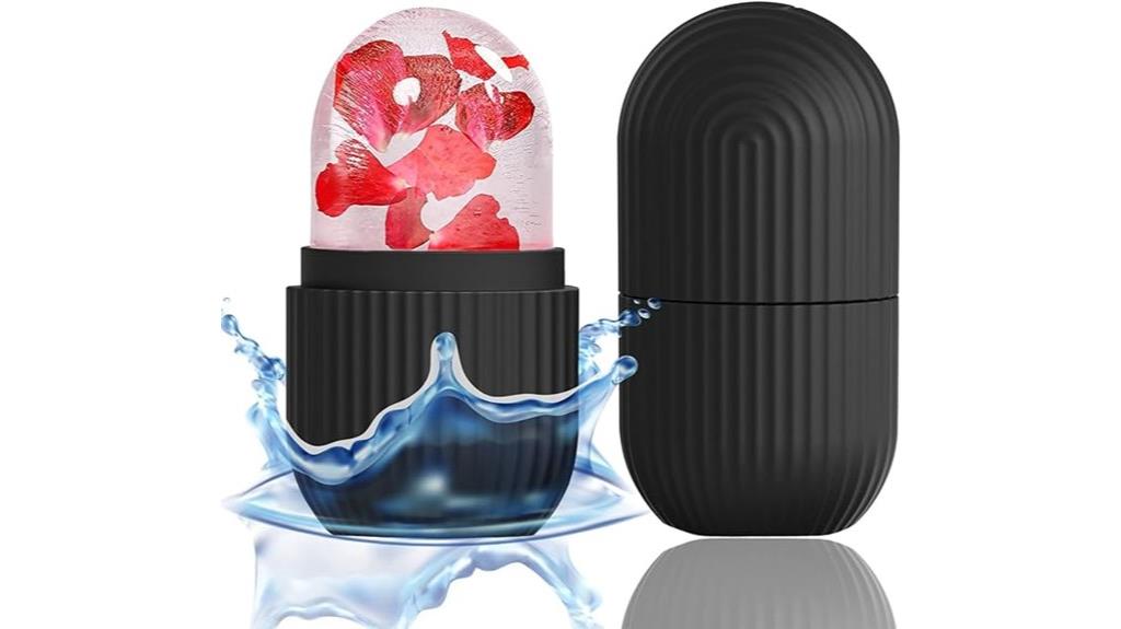 silicone ice face massager