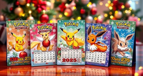 top pok mon tcg calendars