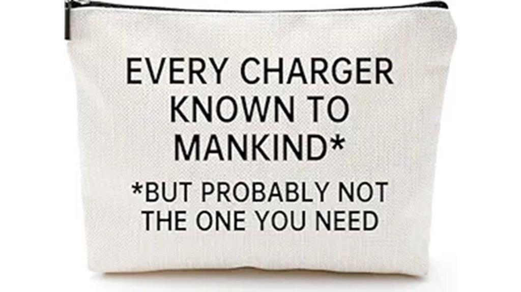 travel electronics accessory pouch