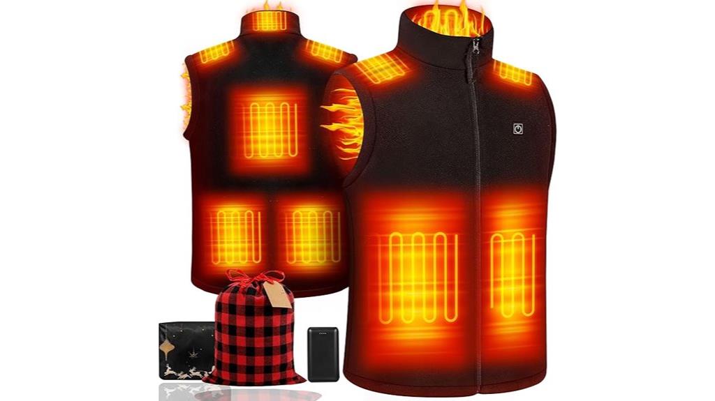 unisex battery heated vest