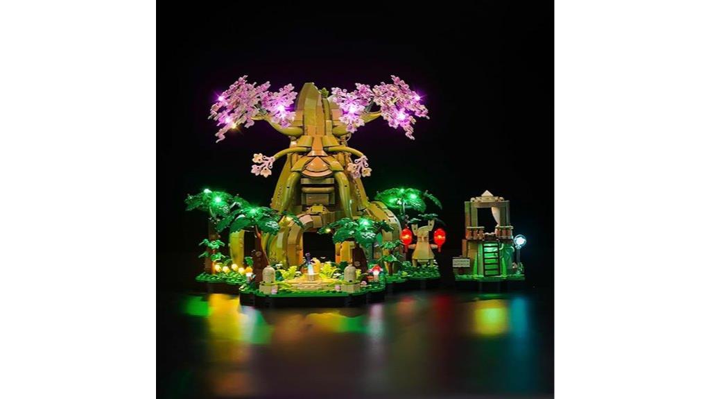 zelda deku tree brick lights