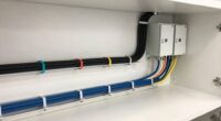cable management in utility areas