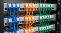 clear consistent cable labels
