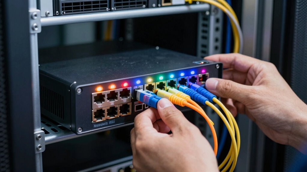 enhanced fiber link diagnostics