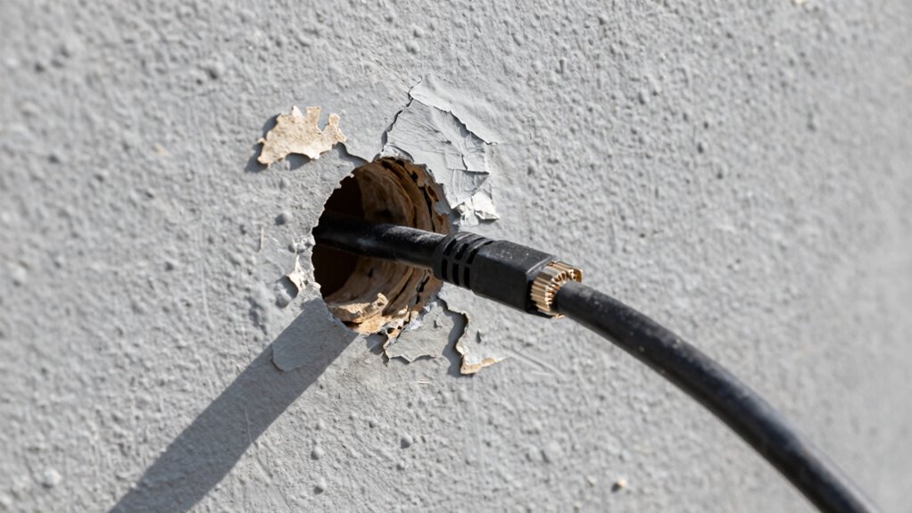 exterior wall ethernet considerations