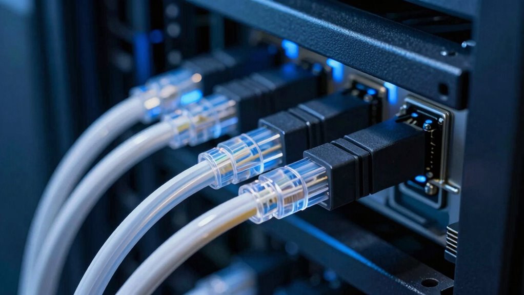 fiber optics ensure reliable transmission