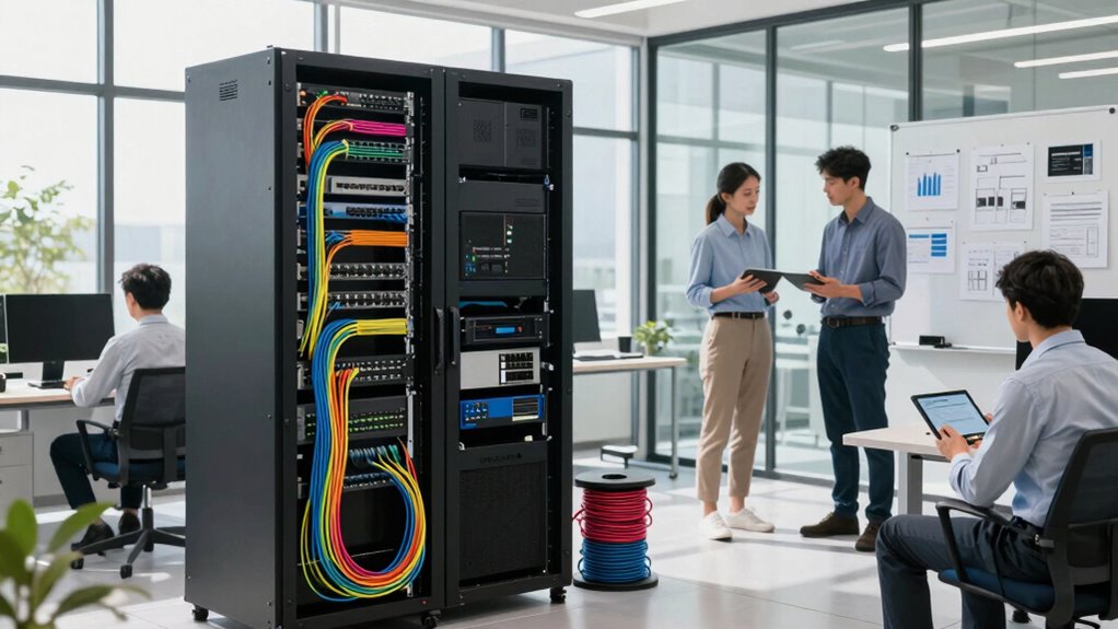 hybrid work cabling needs