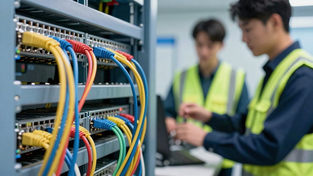 improved cabling handoff processes