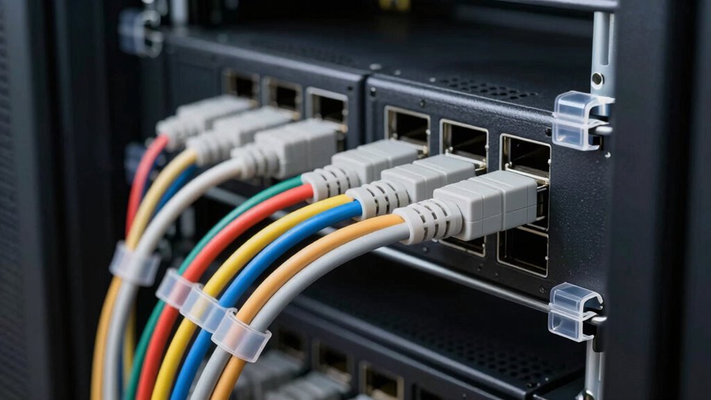 optimize rack cable management