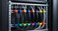optimize rack cable organization