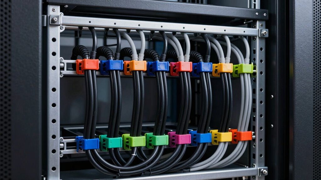 optimize rack cable organization