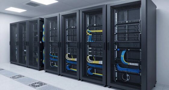 optimized airflow and cabling